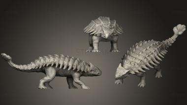 3D model Ankylosaurus (STL)